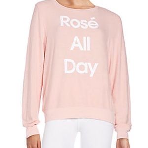 WILDFOX sweatshirt ROSE ALL DAY